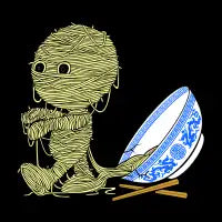 'Ramen'ses Return (Black Variant) - design