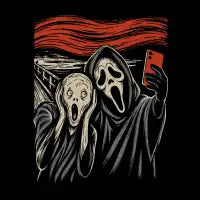 Scream & Selfie T-Shirt - design