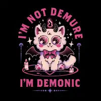 Demonic Cat - design