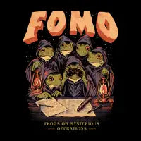 FOMO Frogs On Mysterious Operations - design