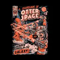 Guardians of Otter Space Funny Retro - design