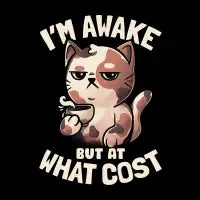I'm Awake But At What Cost - design