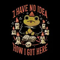 No Idea How I Got Here - design