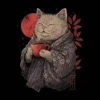 Purrfect Brew Oriental Cat Coffee - design