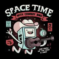 Space Time - Cute Robot Cartoon Gift - design