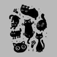 The Black Floofs - design