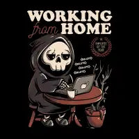 Working From Home - design