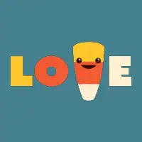 Candy Corn Love - design
