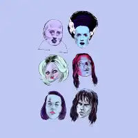 Horror Femmes Glassware - design