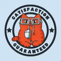 CATISFACTION GUARANTEED - design