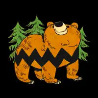 charlie brown bear T-Shirt - design