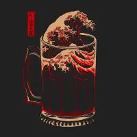 The Great Wave of Beer - design