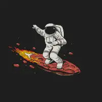 The Space Surfer - design