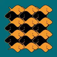 Herringbone Goldfish - design