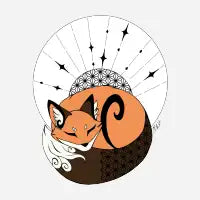 Lunar Fox - Full moon - design