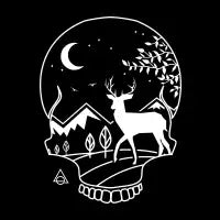 Deer skull - design