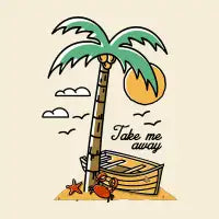 Take me away T-Shirt - design