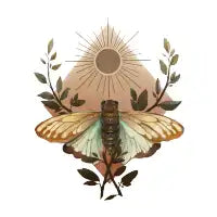 Boho Cicada - design