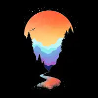 Mountain Stream - design