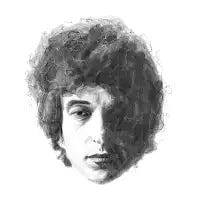Bob Dylan portrait. 4 - design