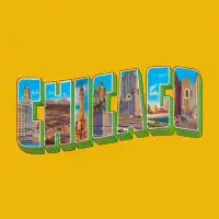 Greetings From Chicago - Illinois - design