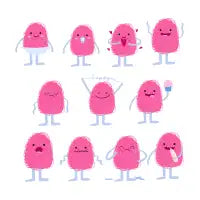 Pink Monsters - design