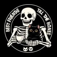 Friends Till Bones - design