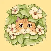 Garden Cat - design