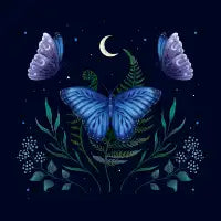 Blue Morpho Butterfly - design