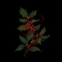 Christmas Holly - design