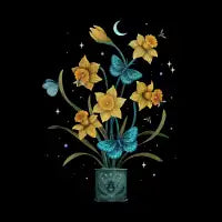 Daffodil - March Flower - design