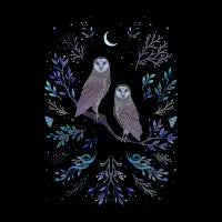 Owls in the Moonlight - design