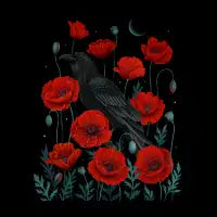 Raven in Bloom - design