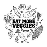 Eat More Veggies - design