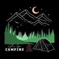 Let’s Go Camping - design