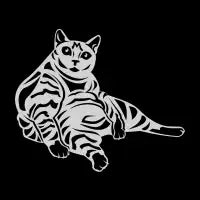 Striped Cat - design