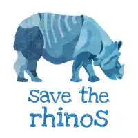 Save the Rhinos - design