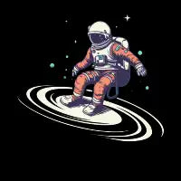 Cosmic Surfer - design