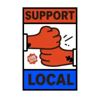 Support Local – Stick Together - design
