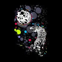 The Moon And The White Tiger - design