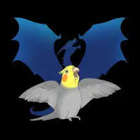 Dragon Cockatiel - design
