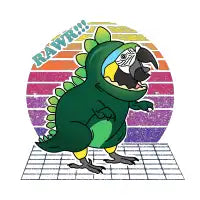 VaporwaveBlue Gold Macaw - design