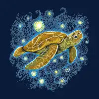 Starry Night Turtle - design