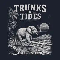 Trunk & Tides (dark) - design