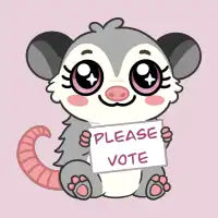 Polite Possum - design