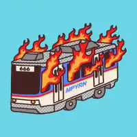 Public Transportation is Hell T-Shirt - design
