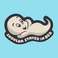 Shoulda stayed in bed T-Shirt - design
