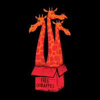 Free Giraffes - design