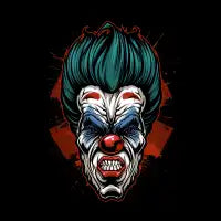 it ends Clown - design