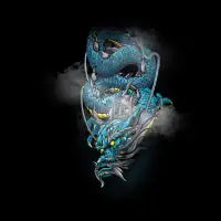 Japanese dragon - design
